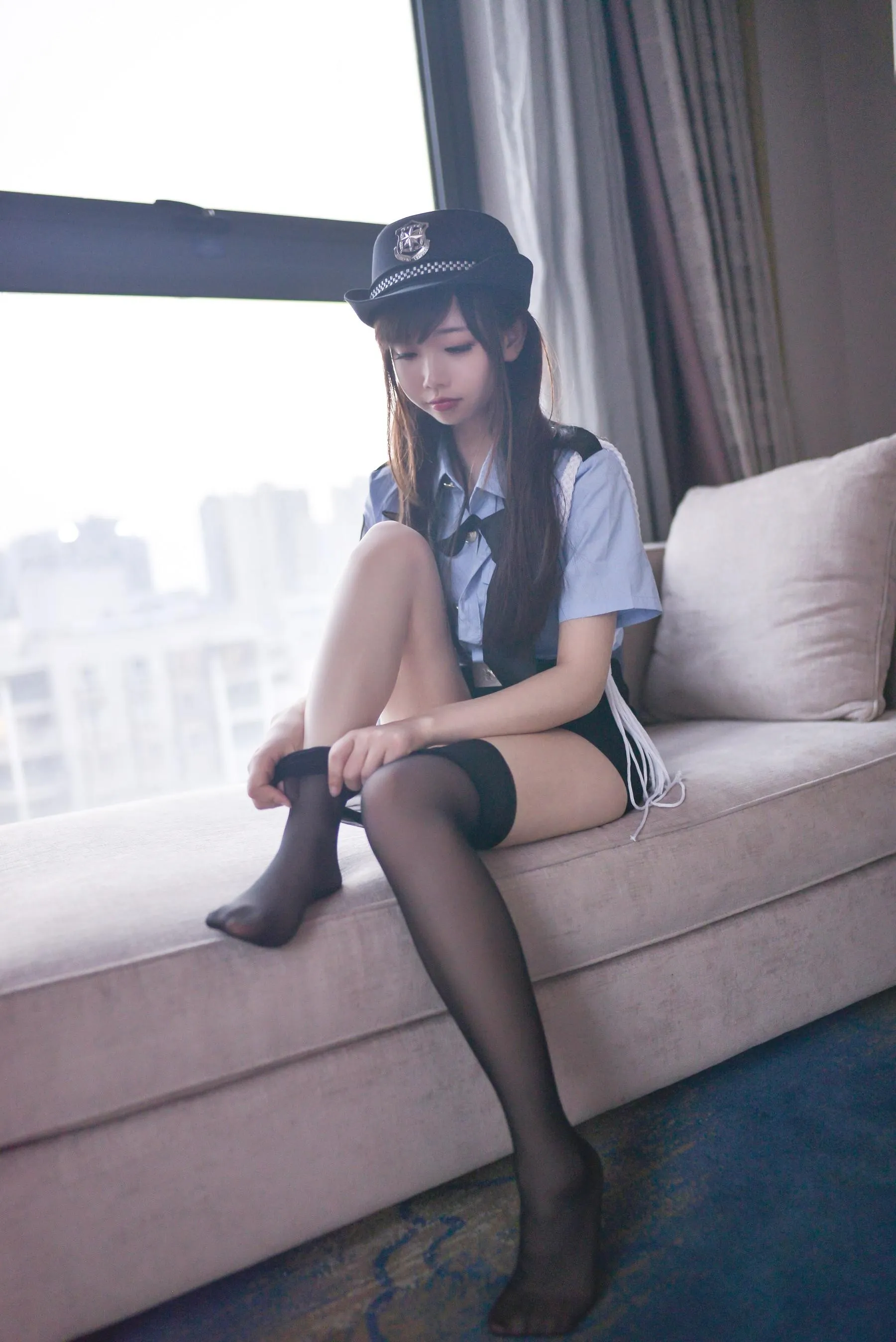 雪琪SAMA – Vol.05 女警 [50P]插图6